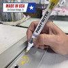 LACO Markal 96821 VALVE ACTION Industrial Marker, Yellow,