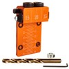 O'SKOOL 10mm Solid Aluminum Doweling Jig kit Kit with Laser