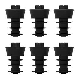 Coravin Pivot Stoppers 6 Pack, Black