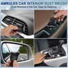 Amrules 2 PCS Car Interior Detailing Brush, Auto Car Dusting
