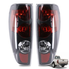 Tail Lights Compatible With 2004-2012 Chevry Colorado GMC Canyon Driver and Passenger Side Taillights Transparent Lens without Bulb