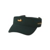Southern Marsh Washed Visor, Verde oscuro con amarillo, Talla única