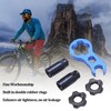 RISK 7pcs Titanium Alloy Bicycle Presta Valve Cap Strong Hardness