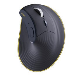 JOMAA Ergonomic Wireless Bluetooth Vertical Silent Mouse, Rechargeable with Backlight and Fast Scrolling, Suitable for Laptop,Desktop,PC,MacBook