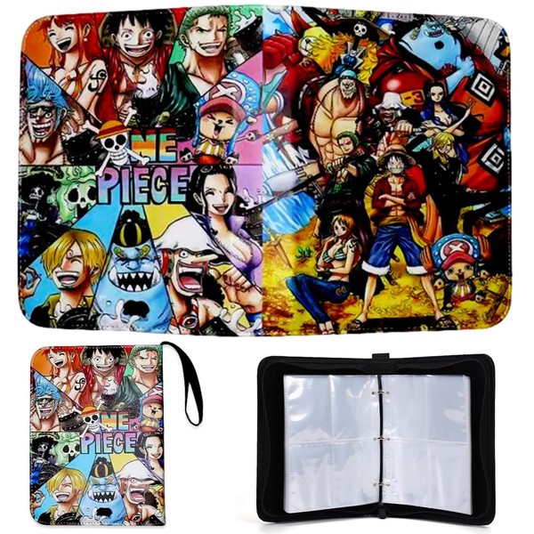 Pixels miner Scrapbook for Cards, 400 Cards Capacity, Trading Cards,