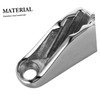 BESPORTBLE Boat Cleats Stainless Steel Kayak Sailing Rope Clamp Marine