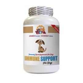 PETS HEALTH SOLUTION antioxidant for Dogs - Immune Support and Health - for Dogs Treats - Premium ADNVACED Formula - Dog Milk Thistle - 60 Treats (1 Bottle)