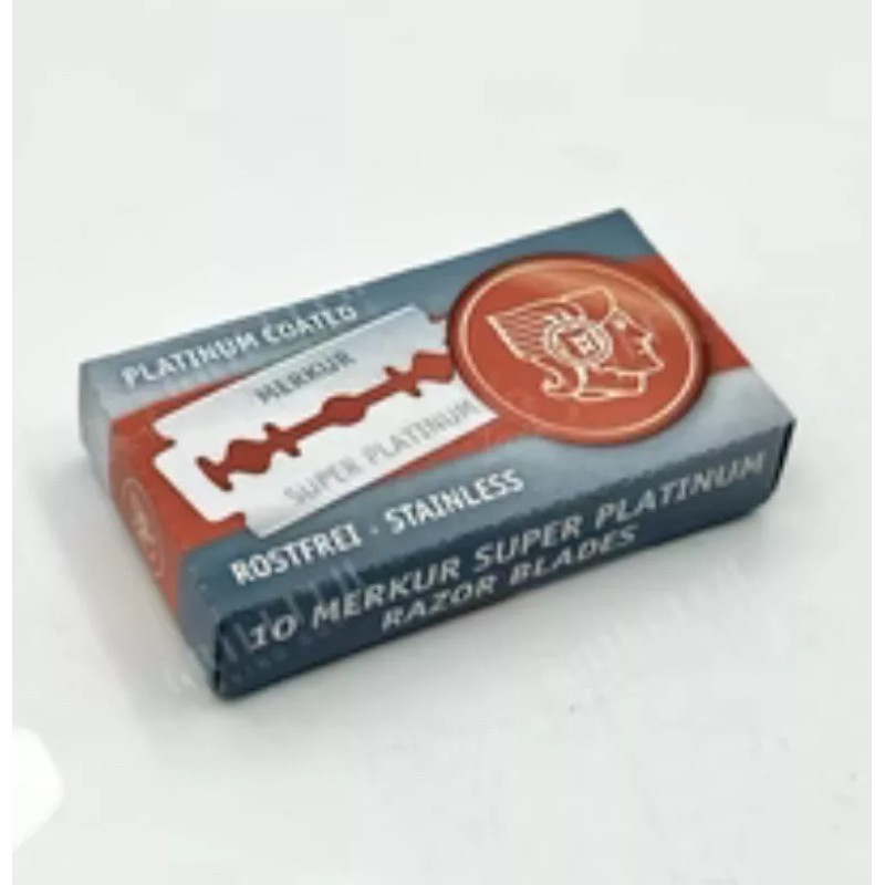 Merkur Platinum Double Edge Razor Shaving Blades For Safety Razors