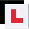 Fully Magnetic Car P-Plates Red L Plate 2 Pack for