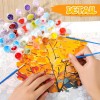 WUIVCTR Paint by Numbers Kit DIY Canvas Painting Set for