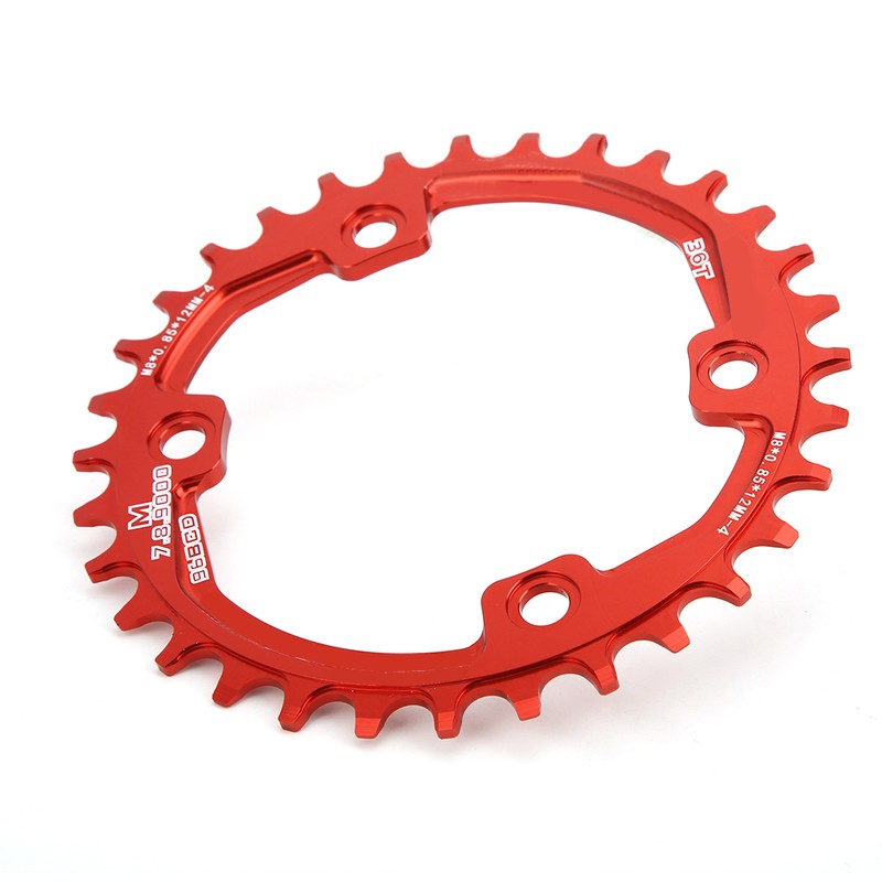 Aluminium Alloy Bike Positive &amp; Negative Tooth Disc Single Disk