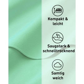 Fit-Flip Microfibre Hand Towels Lightweight and Compact - Fitness and Sports