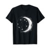 Starlight and Simple Crescent Moon T-Shirt