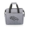 PICNIC TIME Gray Denver Broncos Lunch Cooler