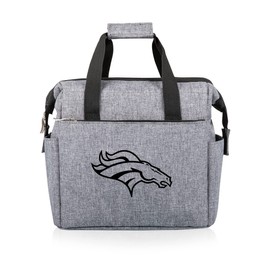 PICNIC TIME Gray Denver Broncos Lunch Cooler