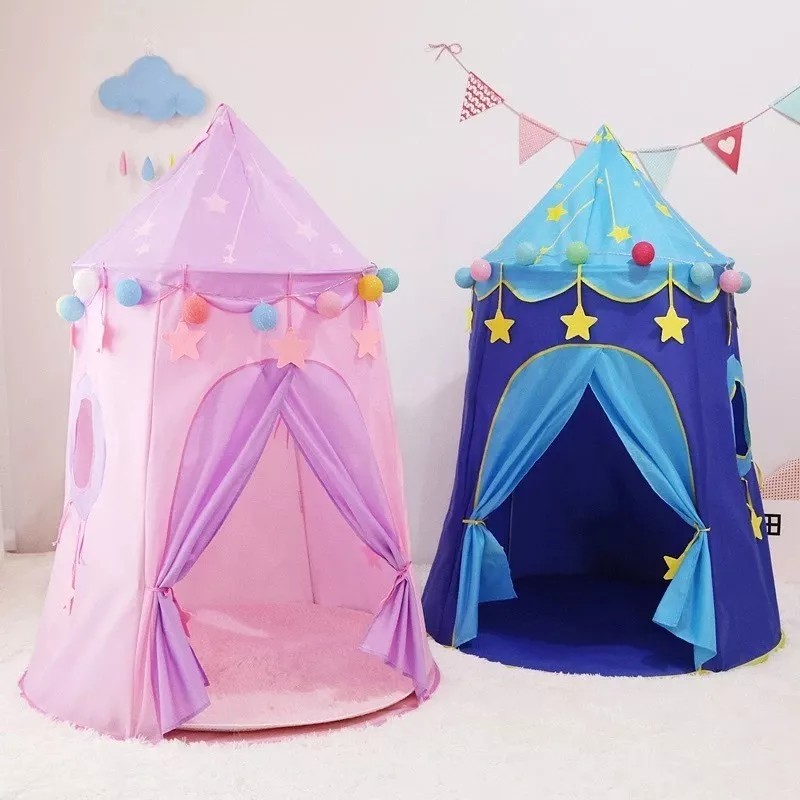 Ingenio Tienda Casita De Campaña Castillo Portatil Plegable Infantil