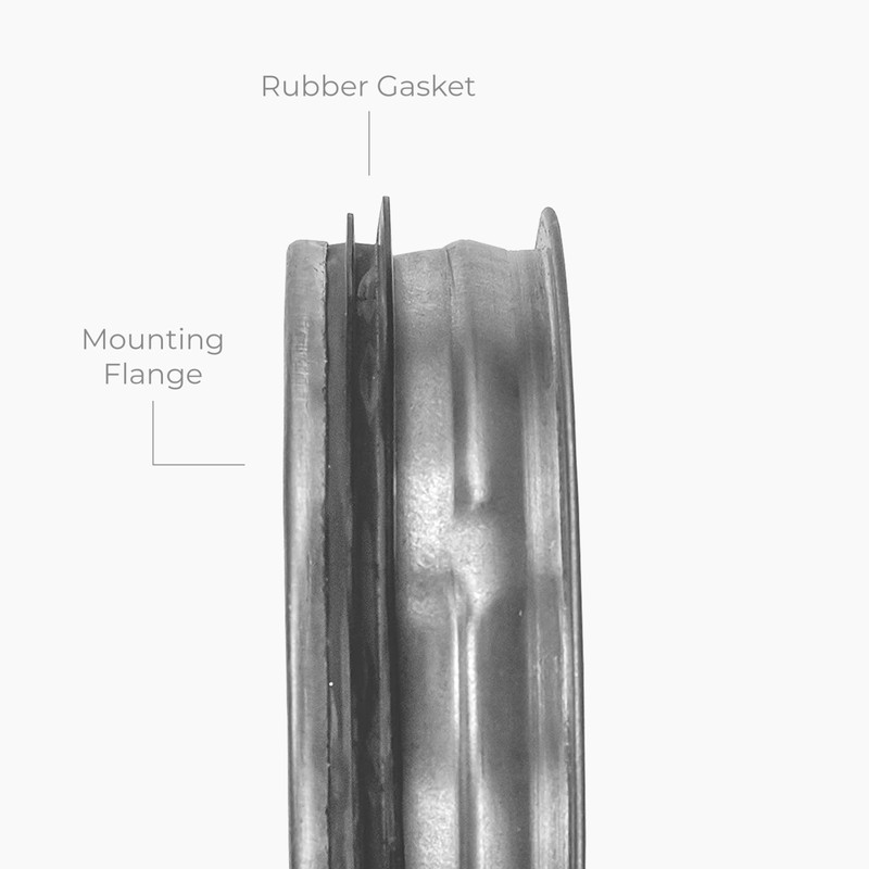 HVAC OV 2pack Galvanized Metal Duct End Cap - 6
