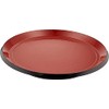 8 Dimension Round 布目 Buckwheat Dish Vermillion 渕 Black 45133130