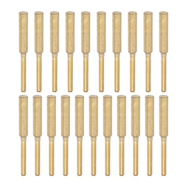 PATIKIL Diamond Chainsaw Sharpener 3/8 Inch High Hardness Whetstone Polishing