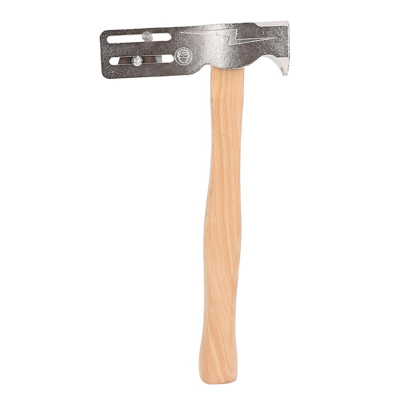 Roofing Hammer with Magnet, Slide Utility Knife, Nail Claw for