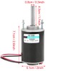 High Speed Adjustable Electric Gear Motor DC Permanent Magnet Reversible