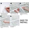 Skycase Fridge Organiser, Fridge Organiser Set, Transparent Fridge Storage Box,