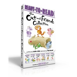 The Cat and Friends Collection (Boxed Set): Cat Has a Plan; Goat Wants to Eat; Pig Makes Art; Dog Can Hide; Cat Sees Snow; Frog Can Hop (Ready-to-Read)