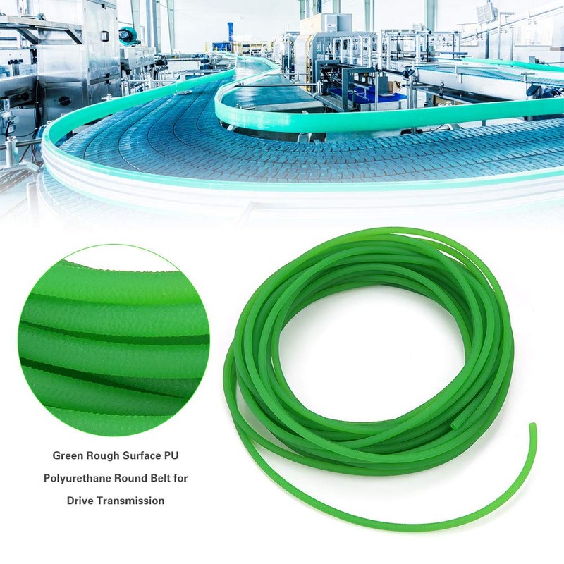 PU Round Belt with Rough Surface PU Drive Belt for