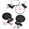 Dreamizer Motorcycle 7/8" Bar End Side Mirrors For Ducati Monster