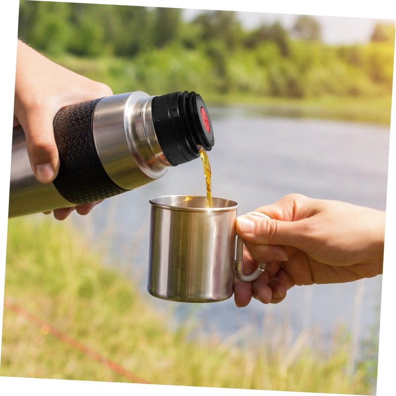 Zerodeko 2pcs Vacuum Flask Stopper Replacement Leak Lid for Insulated