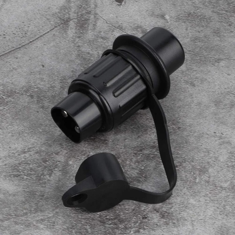Maxhanest 3 Pin 12V Waterproof Cable Connector Plastic and Metal