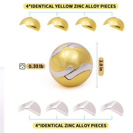 Metal Puzzles 3D-Brain-Teaser Toys: Cool Gadgets Stuff Box Puzzles Toy for Kid Children Teen Adult, ADHD Tools Stress Relief Gift for Office Home School Christmas Ball