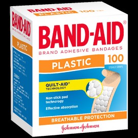 Band-Aid Plastic Strip X 100