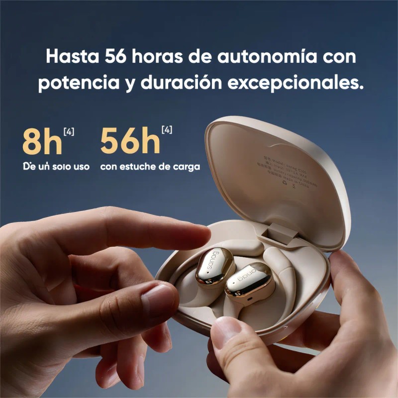 Audfonos Inalmbricos Sanag C16s Bluetooth 5.4, 56h Duracin, Sonido Dolby,