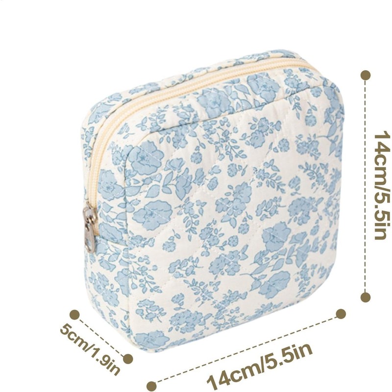 Bolsa de almacenamiento de toallas sanitarias Bolsa con cremallera para