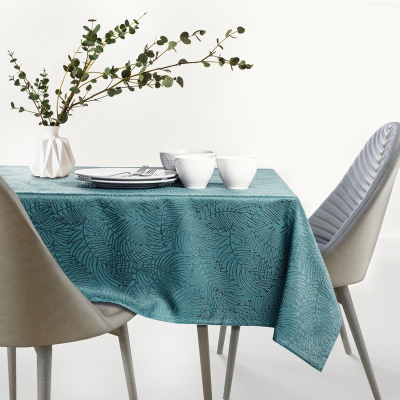 AmeliaHome Tablecloth, Lotus Effect, Water-resistant