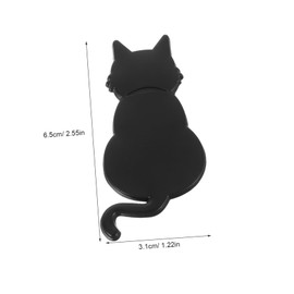 ABOOFAN Metal Cat Car Sticker Decorative Cat Decal for Cars Motorcycles Trucks Durable Metal Badge Unique Auto Accessory for Stylish Vehicle Decor