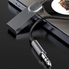 Bluetooth Aux Adapter Cable HiFi Stereo Support Hands Free Calls