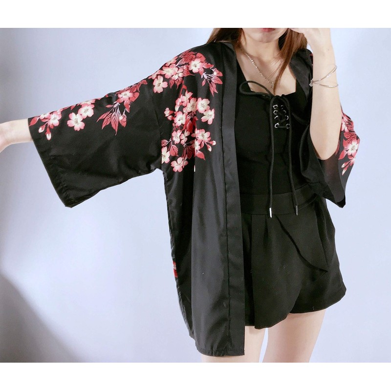 Siehin Women's Kimono Cardigan Japan Happi Kimono Spring Summer Jacket