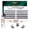 Lanciley L01 Eyelash Extensions Set of 120 Cluster Lashes with