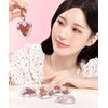 Kibo Heart Keyring Lip and Cheek