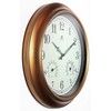 Infinity Instruments 12144CP-1679 Wall Clock The Craftsman