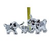 Amazing Gift Crystal Crown Set of 3 Crushed Diamond Elephant