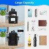 supregear Crutch Accessories Bag, Water-Resistant Storage Pouch with Cup Holder