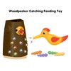 Magnetic Woodpecker Game Improve Coordination Keep Focusing Educational Woodpecker Toy