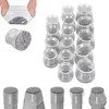 15pcs Chair Leg Protectors Silicone Felt Bottom Chair Leg Covers