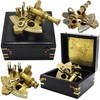 Medieval Replicas Sextant Instruments Solid Brass Working Sextant Original Ship
