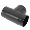 X AUTOHAUX Car 3-Way Air Duct Pipe Elbow T Shape