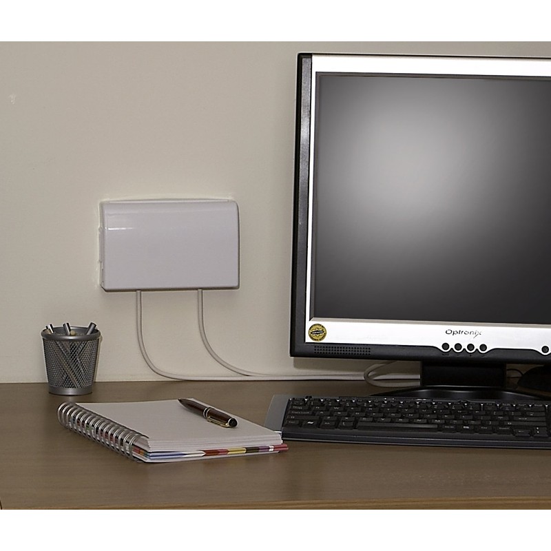 Clippasafe Electrical Plug Socket Protector (White (3 Pack))