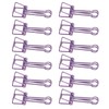 80 Pcs Binder Clips 19mm Powerful Clamping Force Durable Metal